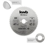 Kwb 584511 - hoja de sierra circular cv 160x20 mm z110