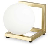 Angolo tl1, lámpara de mesa de metal, ideal lux