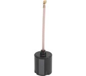 Antena rhcp de 5,8 ghz ufl de 2,8 dbi para dron de carreras fpv, antena larga de alta ganancia, piezas rc (negra)