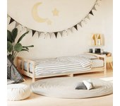 Estructura de cama para niños madera maciza de pino 90x200 cm