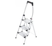 Mini escalera de aluminio livinstep plus (3 peldaños) hailo 4303-201