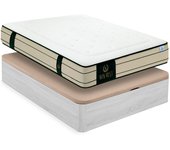 Canapé abatible artic + colchón viscoelástico imperium 135x190 altura 30 cm - win rest