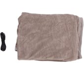 Manta eléctrica calefactora usb, manta térmica para el invierno, manta térmica para descansar las rodillas al mediodía (gris)