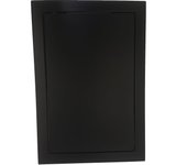 400x600mm frente negro panel inspección acceso plastico puertas control ocultas