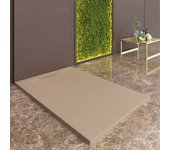 Plato de ducha cuarzo 80x120cm tórtora