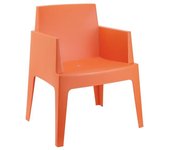 Silla box naranja