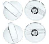 Pack 4 mandos cocina teka color blanco (83030422)