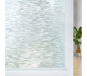 Película de vidrio esmerilado, película de privacidad para ventanas, adsorción electrostática, pegatina decorativa extraíble-45cm*500cm
