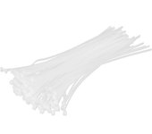 100 bridas para cables, cierres multiusos, cierres de nailon gruesos y finos, suministros de 8 x 40