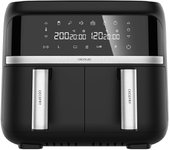 Cecofry advance double freidora de aire caliente 2850w 9l - cecotec