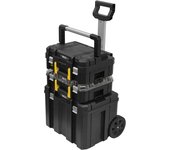 Carro de herramientas profesional con 9 compartimentos stanley