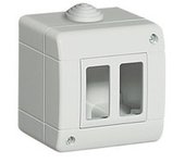 Caja ip40 horizontal con 2 elementos matix - bticino
