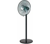 Ventilador de pie /sobremesa 16 base redondo 2 en1 50w color negro - 50w