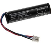 Vhbw batería recargable compatible con parrot skycontroller 2 hd power edition mando de dron (2600 mah, 3,7 v, li-ion)