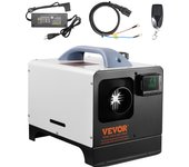 Vevor calentador diesel todo-en-uno 5-8 kw, calentador de aire diesel 8 a 36 ℃ ajustable, con control remoto lcd, bajo consumo de combustible