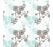 Papel pintado floral margaritas