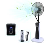 Ventilador de pie 75 w 7.5h temporizador 3 velocidades máquina de viento con mando a distancia ventilador