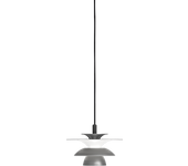 Picasso plafón colgante cúpula 18 cm gris óxido, cable de encendido 1x g9