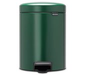 Brabantia - pattumiera da bagno, colore: verde pino., 5 l