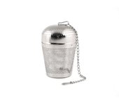 6x olla de acero inoxidable con cadena, marca h&h, 6,4x4x4,3 cm