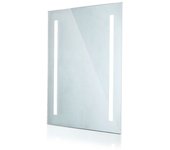 Espejo led rectangular de 17w con sistema antivaho 500*390*35mm 6400k ip44