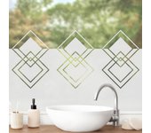 Lámina para ventana vinilo privacidad ventana 100 x 140 cm vinilo ventanas intimidad vinilo estático para cristales opaco 57 baño cocina