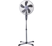 Ventilador pie ø 40 x 135 cm. 45 w. oscilación automatica, altura regulable, cabezal inclinable, base estable 60x60 cm.