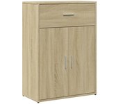 Aparador | aparador de comedor | armario de cocina madera de ingeniería roble sonoma 60x30x84 cm cfw27029