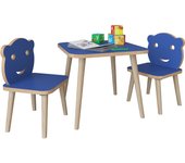 Grupo de asientos niños mesa silla