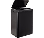 Wellhome cubo de basura inteligente 40l negro - tapa apertura automática