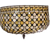 Plafón de techo tiffany serie queen d-45cm