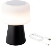 Bluetooth 22.5cm led altavoz - usb recargable - 90lm blanco caliente - ip44 - interior/outdoor