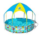 Piscina marco c+cubierta+ducha 244x51h 56432