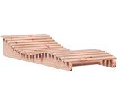 Tumbona de jardín | tumbona de exterior | silla de madera maciza douglas 205x80x31,5 cm cfw598904