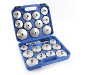 Xpotool juego de 23 llaves de vaso para filtro de aceite aluminio herramientas set coches vehículos