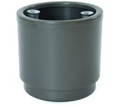 Plastiken 4132 - hidrojardinera redonda de riego automático. medida 32 cm 22l. antracita