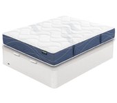 Pack colchón flex habana 160x200 + canapé abatible flex madera 25 blanco (montaje incluido)
