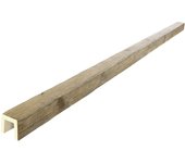 Viga imitación madera 10cm de ancho x 10cm de alto x 3m de largo color miel decorativa de poliuretano vu0008-m