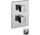 Grupo lavabo de pared con caã±o orientable en s serie paffoni viola - bronce
