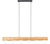 Brilliant lamp gitse aplique negro/metal transparente negro 1x qt14, g9, 20 w