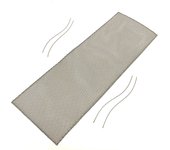 Filtro metálico de grasa 505x180 para campana extractora electrolux