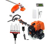 Desbrozadora vareador de arranque eléctrico 52,7cc