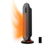 Cecotec calefactor cerámico de baño readywarm 2000 max box ceramic con 2000 w pantalla led mando a distancia y protección ipx2 20 m2
