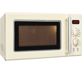 Microondas retro exquisit rmw720-3gdig crema