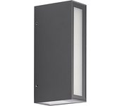 Aplique para exterior prios loriava led en gris oscuro, lámparas de pared led para exterior aplique, lámpara led para exterior, aplique para pared