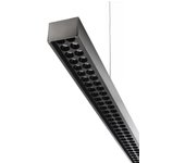 Lámpara led 28w colgante colgante luz angular regulable 24 grados escritorio de oficina estudio 4000k con fuente de alimentación 230v negro