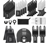 Vevor kit de cuchillas multiherramienta 30 piezas 8 tipos de walter bosch hitachi chicago