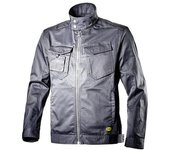 Chaqueta de trabajo diadora utility modelo jacket poly 2 color gris 702.172117-75070 talla m