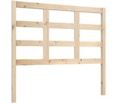 Cabecero de cama madera maciza de pino 105,5x4x100 cm
