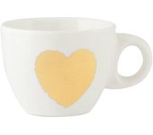 6 tazas de café nuevo bone china amour sin plato cc100 h&h